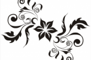 Цветочный орнамент.