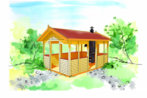 Беседка-гриль