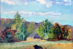 Деревня Овсянниково. Осень