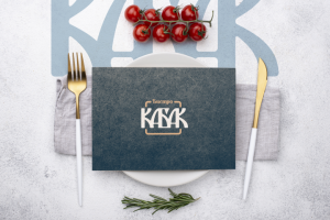 Айдентика для ресторана "Кабак"