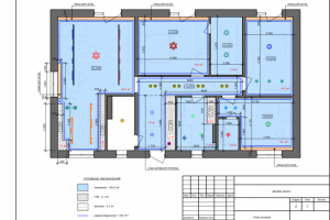 план потолка