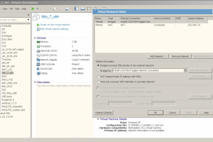 Настройка виртуализации на основе VMware