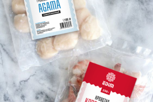 Замороженные морепродукты, лотокпакет