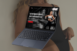 Лендинг для фитнес-наставника