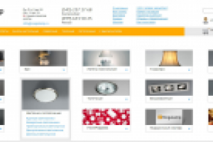 Наполнение интернет-магазина "Megalamp"