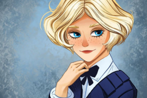 стилизованный портрет