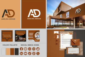 Разработка фирменного стиля для дизайн агенства