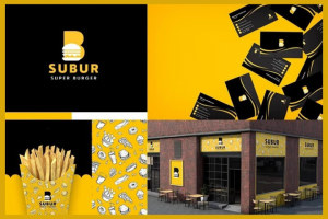 Разработка фирменного стиля для бургерной