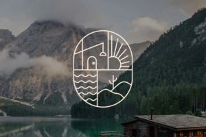 Разработка логотипа для кемпинга