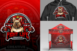 Разработка логотипа для бойцовского клуба