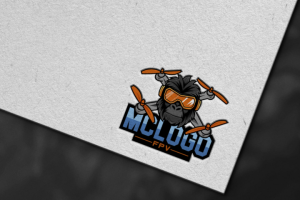 Разработка логотипа для компании дронов