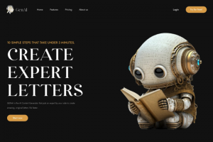 Разработка сайта для AI проекта