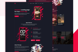 Разработка сайта для приложения