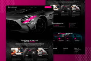 Разработка сайта для детейлинга