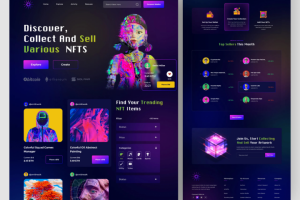 Разработка сайта для NFT проекта