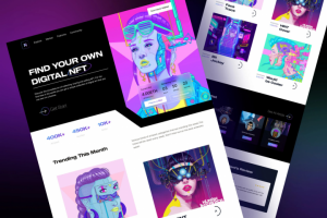 Разработка сайта для NFT проекта