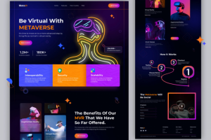 Разработка сайта для метаверс вселенной