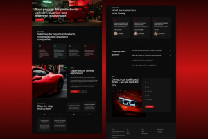 Разработка сайта для детейлинг центра