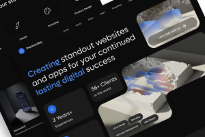 Разработка дизайна сайта для сервиса