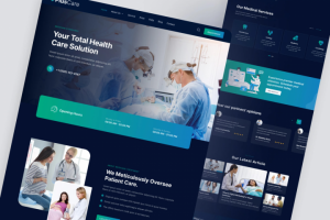 Разработка дизайна сайта для мед.центра