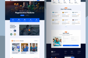 Разработка дизайна сайта для мед.центра