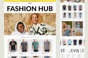 Разработка дизайна сайта для магазина одежды