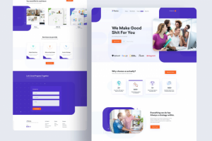 Разработка дизайна сайта для сервиса