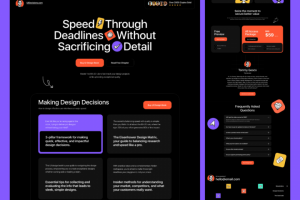 Разработка дизайна сайта для сервиса маркетинга