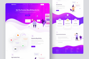 Разработка дизайна сайта для сервиса