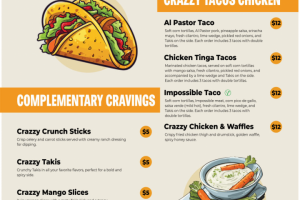 Разработка дизайна прайса для компании