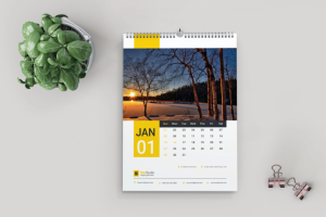 Разработка дизайна календаря