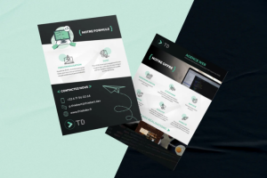 Разработка дизайна листовки