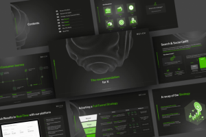 Разработка дизайна презентации компании