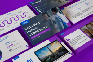 Разработка дизайна презентации компании