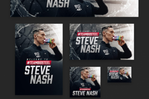 Разработка дизайна баннера для спортивной команды