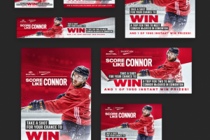 Разработка дизайна баннера для хоккейных соревнований