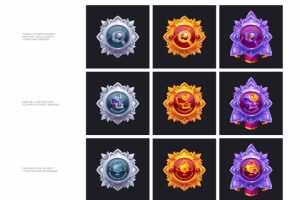 Разработка серии дизайна иконок для компании