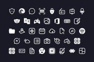 Разработка дизайна иконок для компании