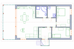 Планировка жилого дома