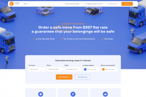 Star Van Lines — веб-сервис под ключ для логистической компании