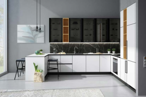 Рерайт лендинга на тему: "Кухни и шкафы".