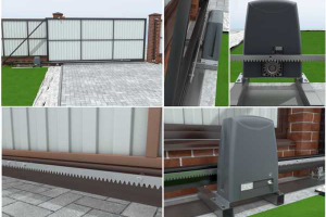 Виды зубчатой рейки для откатных ворот