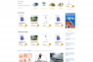 Редизайн торговой площадки tenti.ru