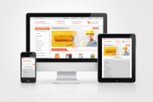 Разработка интернет-магазина ОптСтройМаркет + адаптивный дизайн