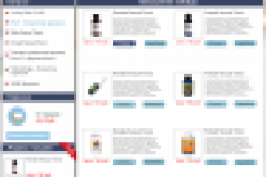 Верстка сайта "повышение либидо"