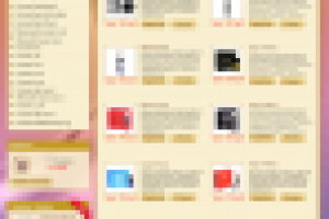 Верстка сайта "Духи"