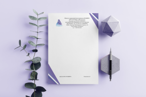 Фирменный бланк "Градиент"