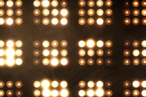 Floodlights Flashing