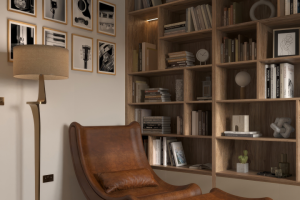 Визуализация домашнего кабинета