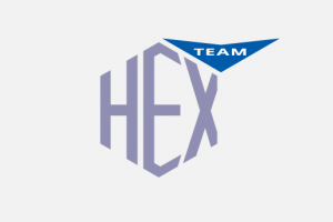 Логотип компании разработчика приложений hexTeam